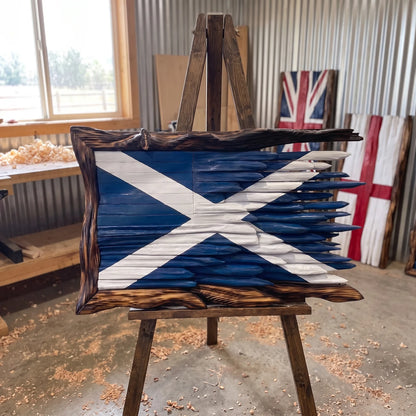 HANDCRAFTED WOODEN FLAGS